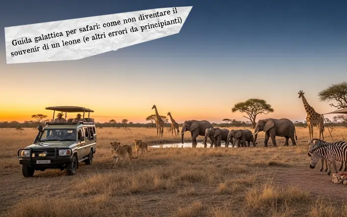 errori safari africa